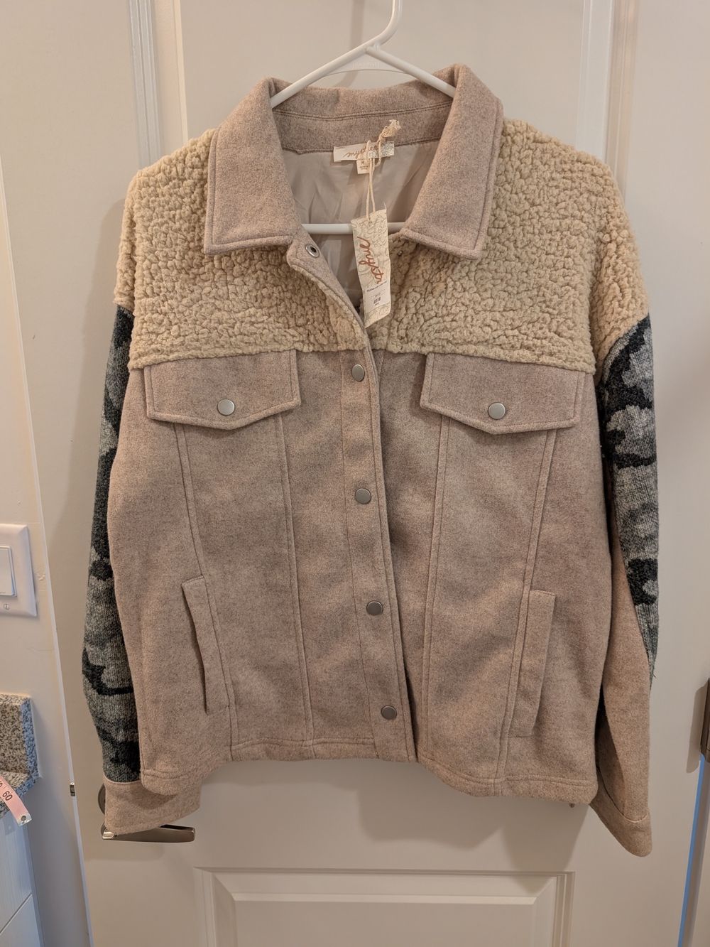 NWT Women's Mystree Jacket - Fleece, Sherpa, Camo